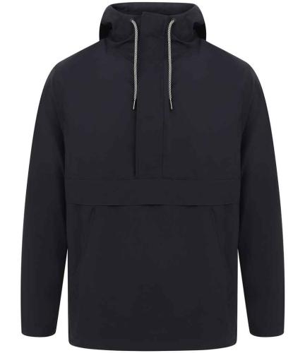 Front Row Pullover 1/2 Zip Jacket - NAV - XS